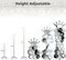 2 Pack Adjustable Balloon Arch Stand Kit – 7 Ft Metal Balloon Column Stands with Telescopic Poles for Birthday, Wedding, Graduation, Baby Shower & Party Decorations